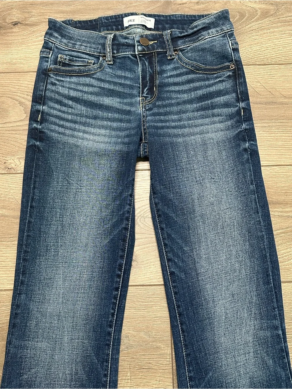 BKE Victoria 29” Mid Rise Boot Cut Stretch Blue Jeans Size 25